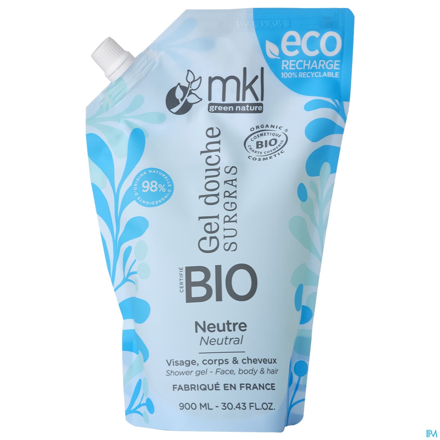 MKL GEL DCH NEUTRE BIO 900ML