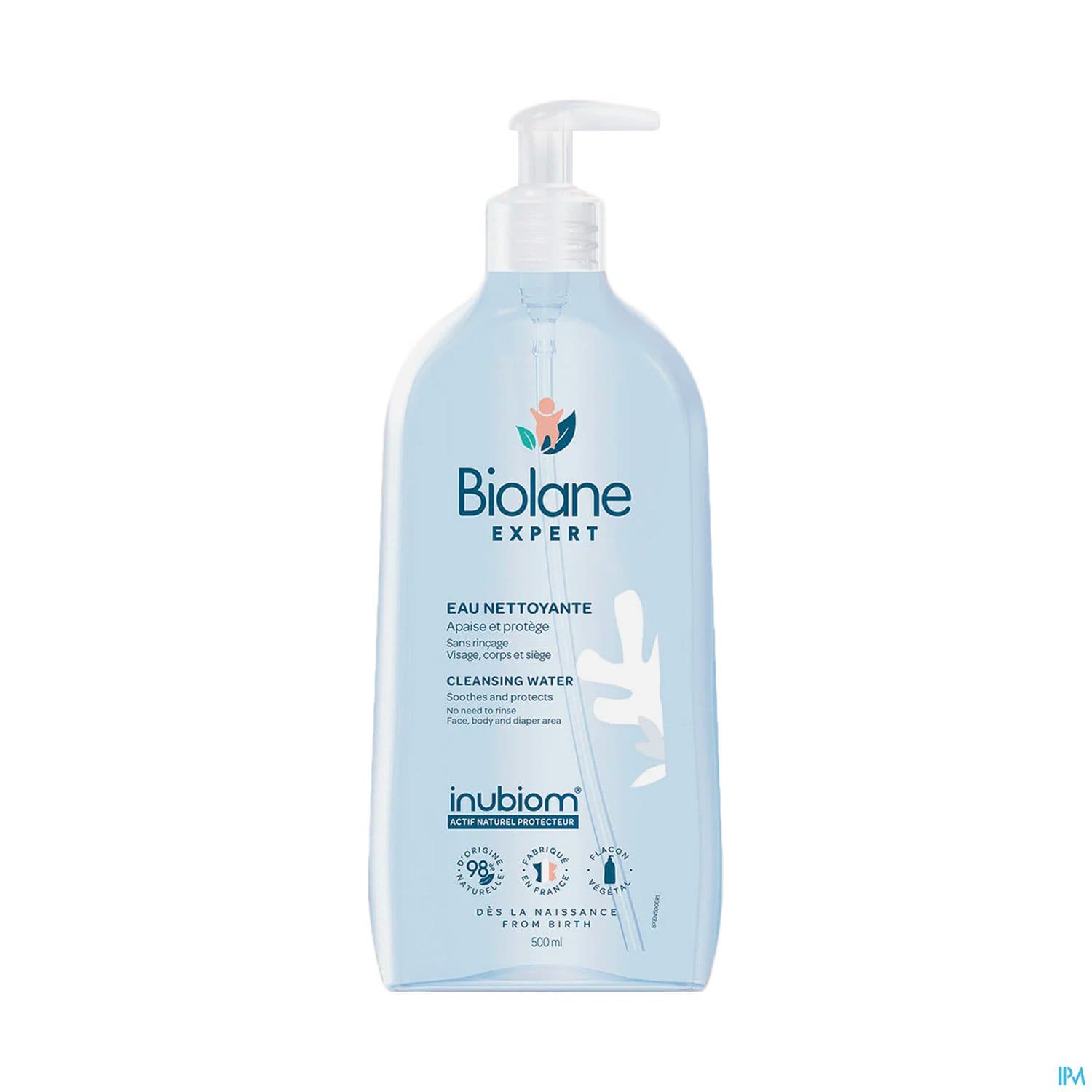 Biolane Expert Eau Nettoyante Sans Rincage 500ml