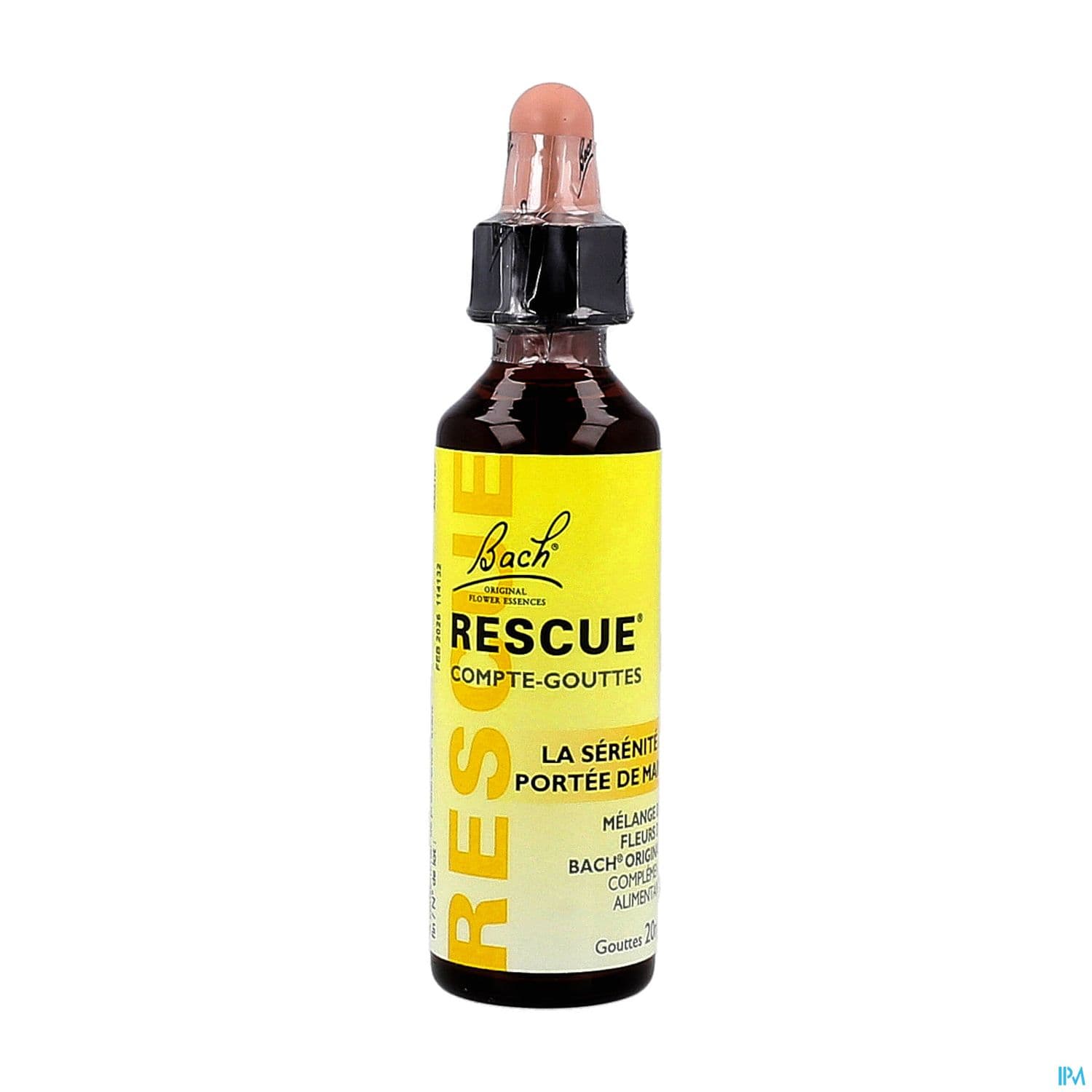 Rescue Bach Compte Gouttes 20ml