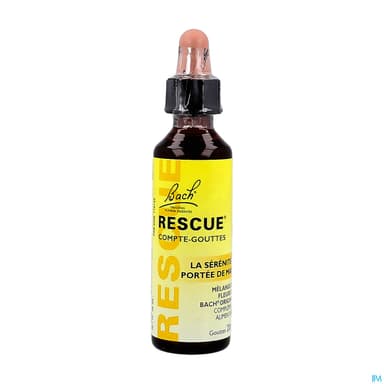 Rescue Bach Compte Gouttes 20ml