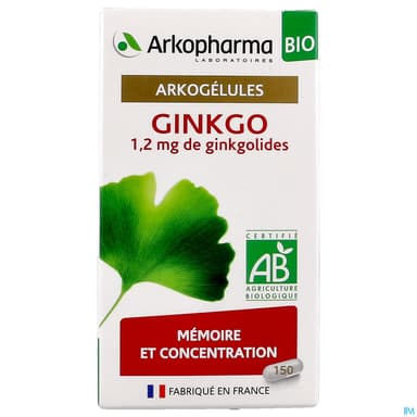 Arkogelules Ginkgo Bio Caps 150