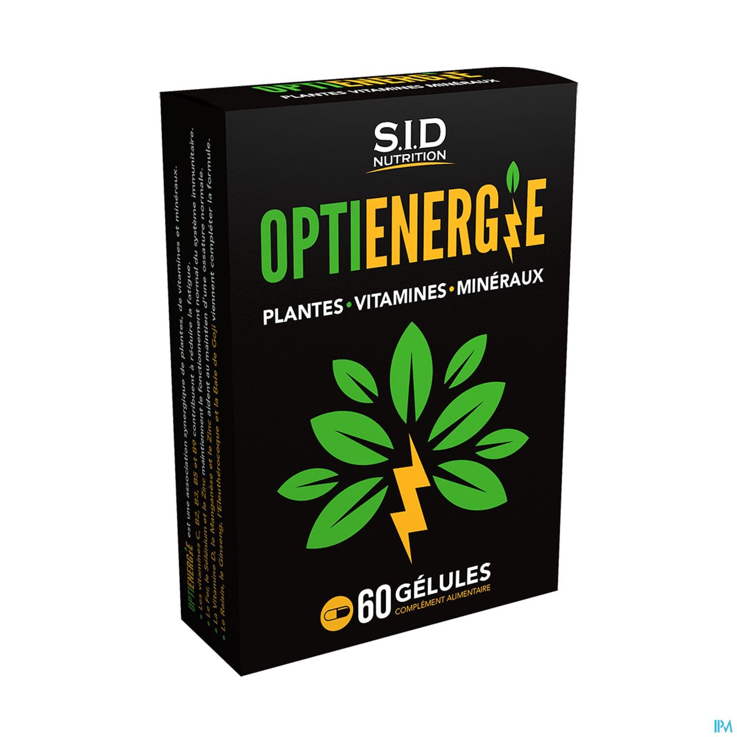 Sid Nutrition Optienergie Gelule 60