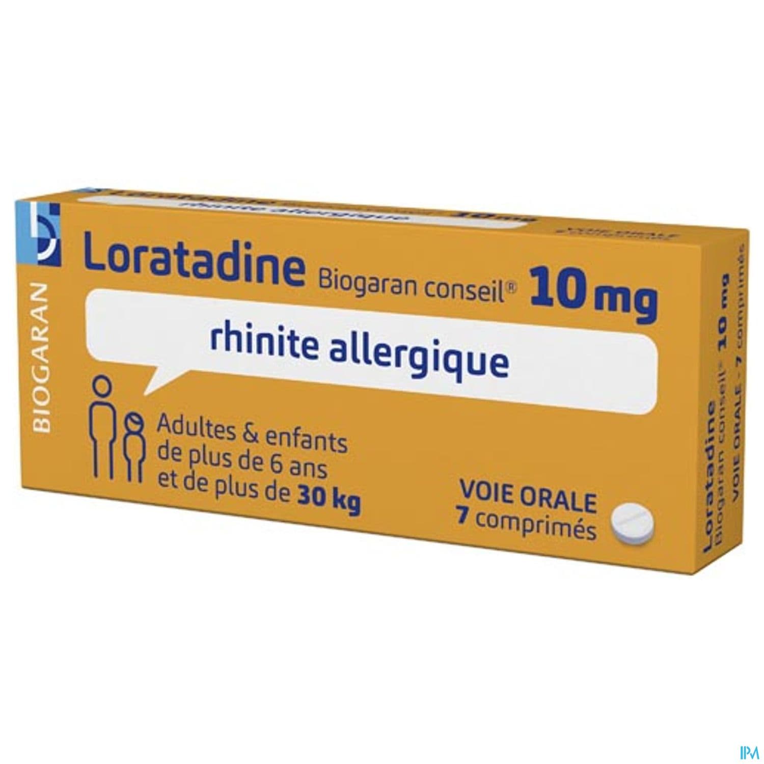 LORATADINE 10MG BIOG CONS CPR 7