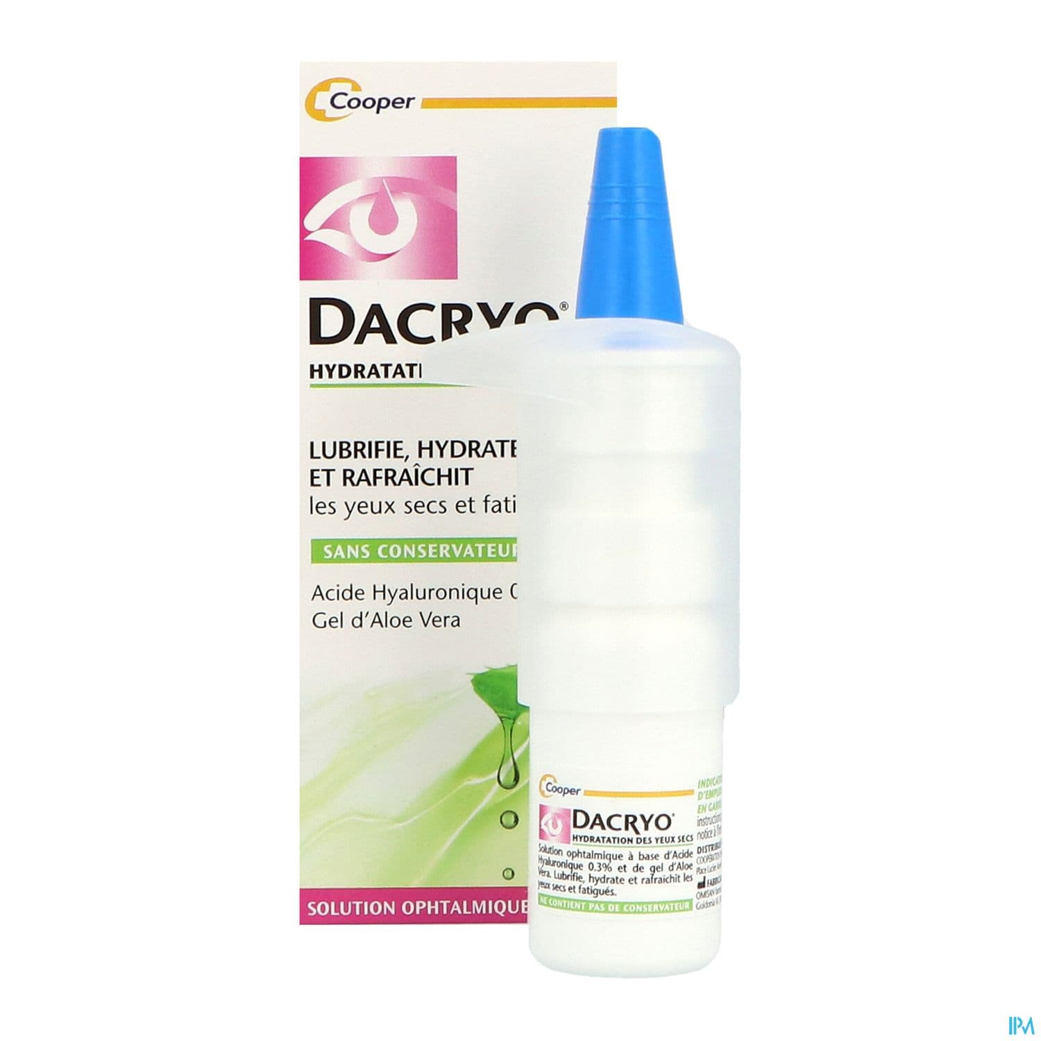 Cooper Dacryolens Hydratation Yeux Solution Ophtalmique 10ml
