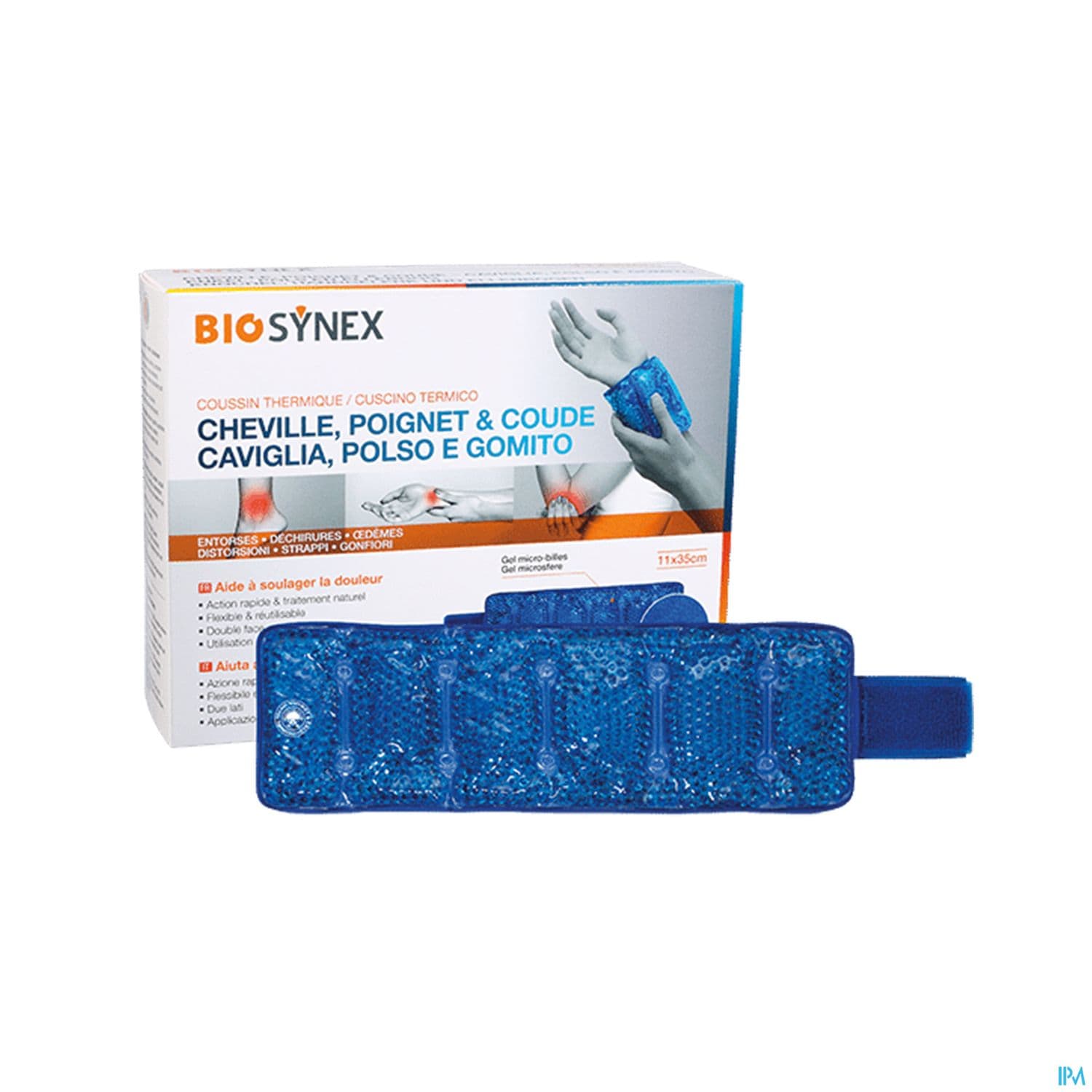 Biosynex Gel Micro Billes Cheville Poignet Coude