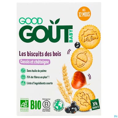 Good Gout Baby Biscuit Des Bois 80g