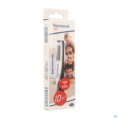 Thermoval Rapid Thermometre Electronique Blanc