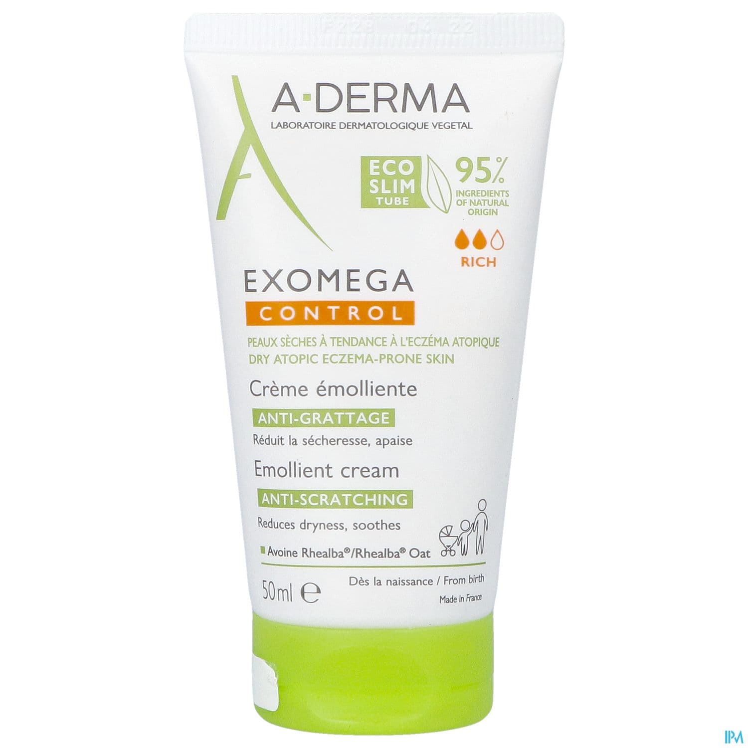 A-DERMA EXOMEGA CONT CR EMOL 50ML