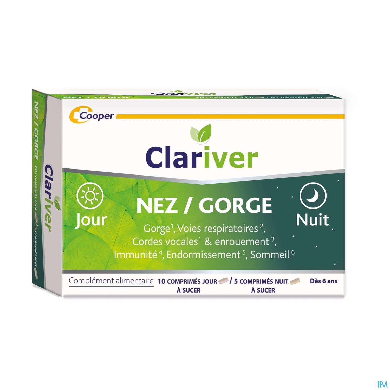 Cooper Clariver Nez Gorge Jour Nuit Comprime 15