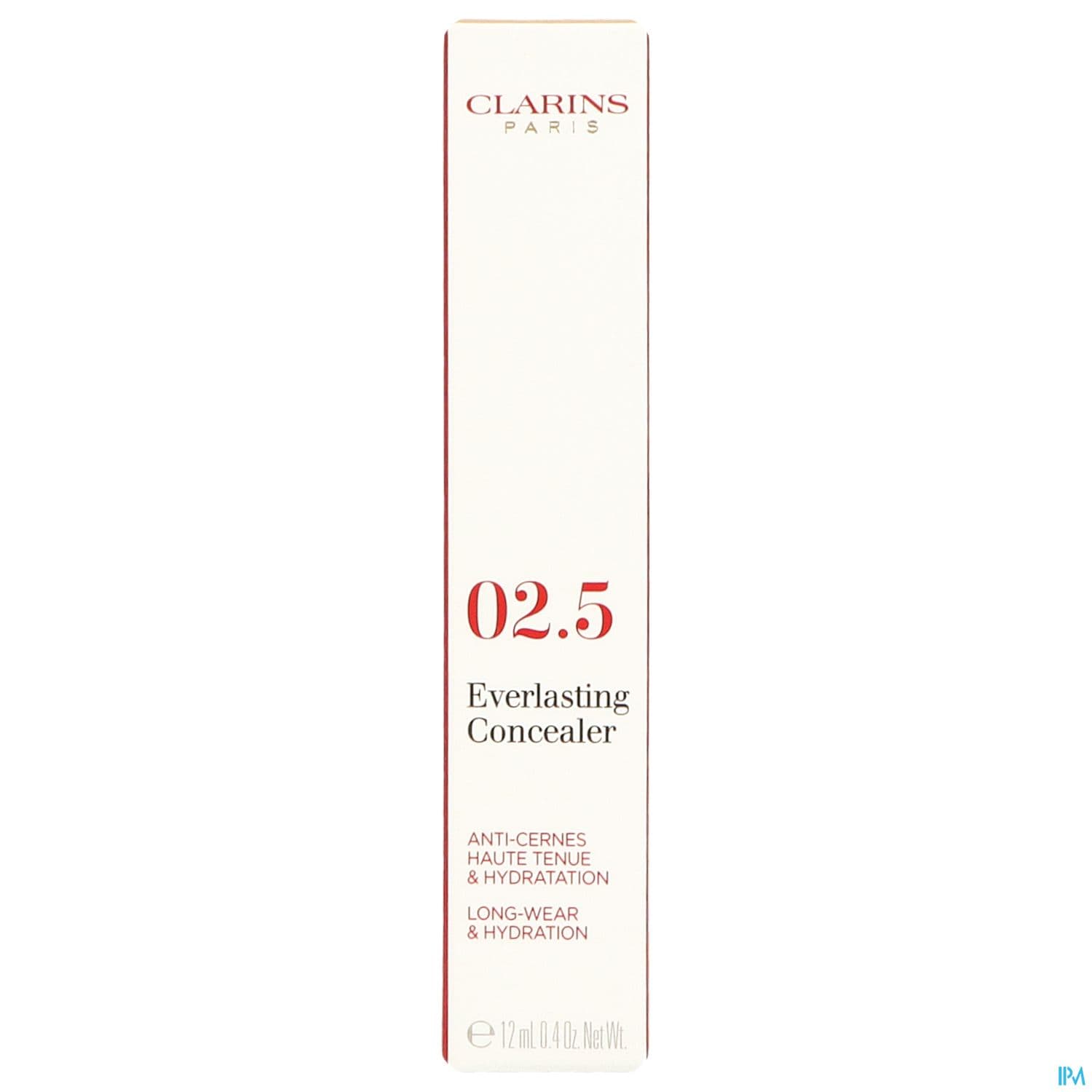 Clarins Everlasting Concealer Anticernes 02.5 Medium 12ml