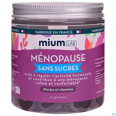 MIUMLAB S/SUC MENOPAUSE GUMMIE 42