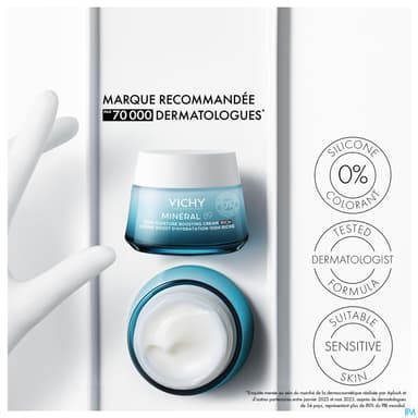 VICHY MINERAL89 CR BOOST RICHE50ML