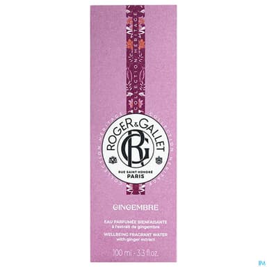 Roger Gallet Gingembre Eau Parfumee Bienfaisante 100ml