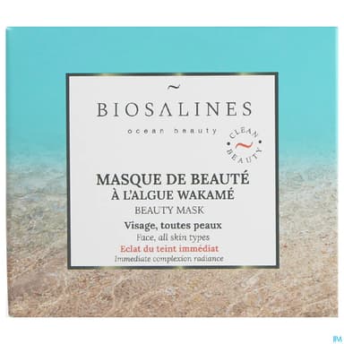 Biosalines Masque De Beaute Algue De Wakame 50ml