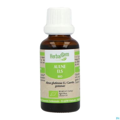 Herbalgem Aulne Bourgeon Macerat Glycerin Bio 30ml