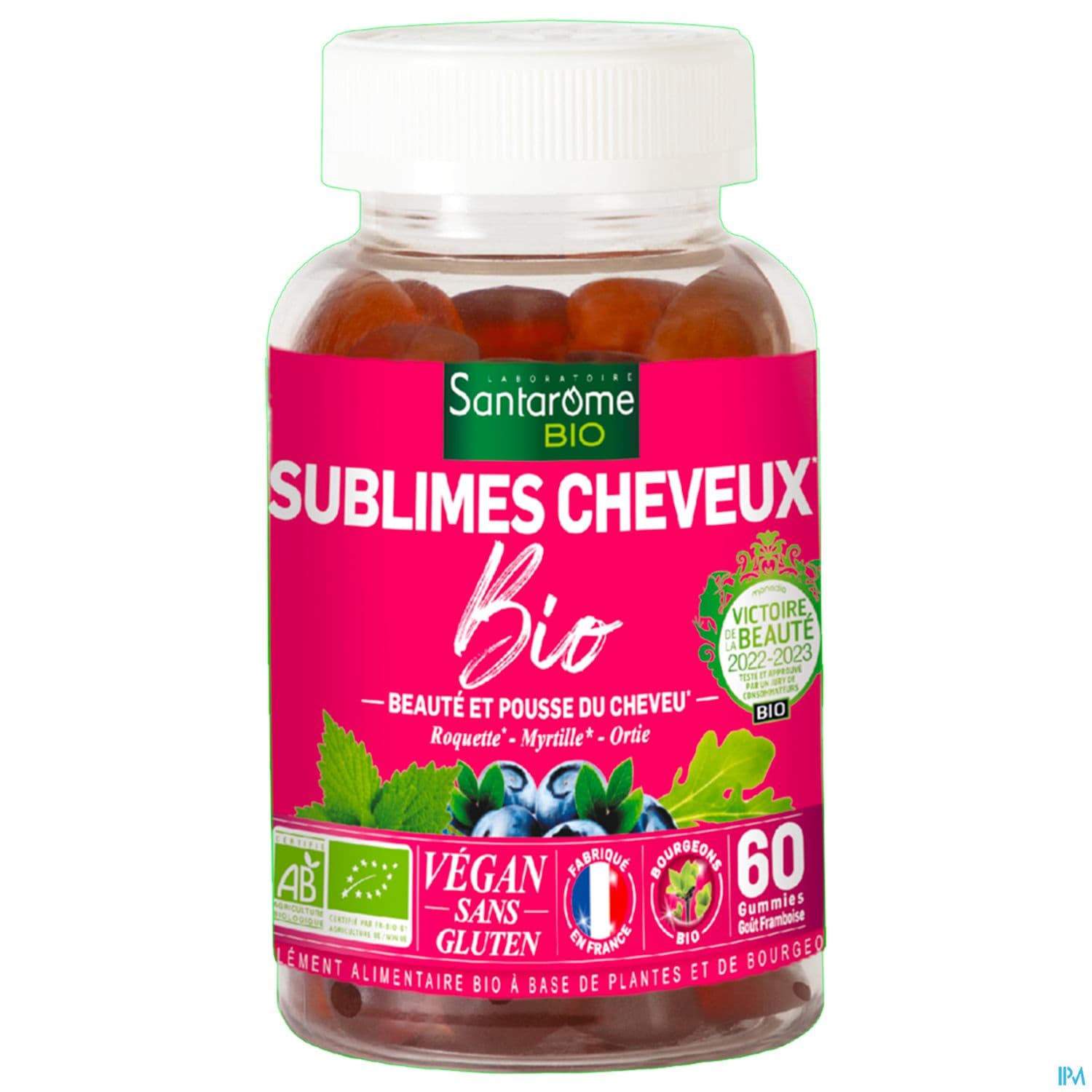 Santarome Sublimes Cheveux Ongles Gummies 60