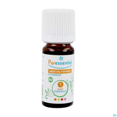 Puressentiel Huile Essentielle Menthe Poivree Bio 10ml
