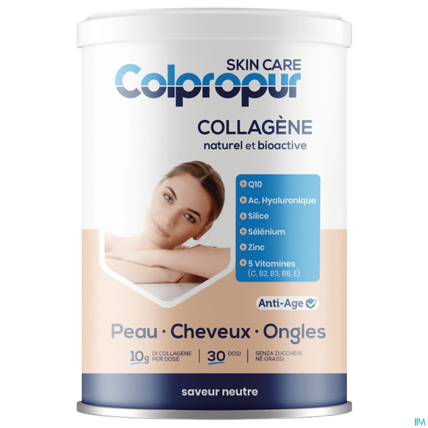 Colpropur Skin Care Collagene Poudre Neutre 306g