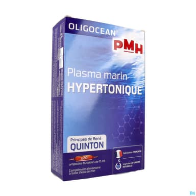 Oligocean Pmh Plasma Marin Hypertonique Ampoule 15ml 20