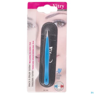 Vitry Pince Epil Extra Couleur Mors Pointus