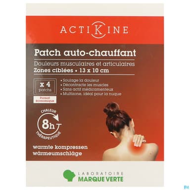ACTIKINE PATCH AUTOCHAUF 13X10CM 4