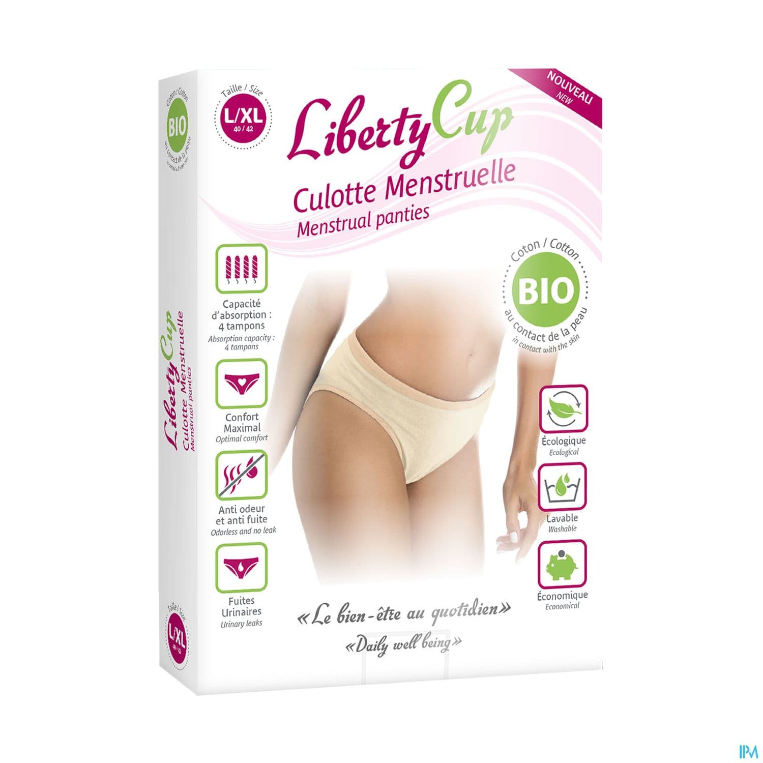 LIBERTY CUP CULOT MENSTR CHAIRL/XL