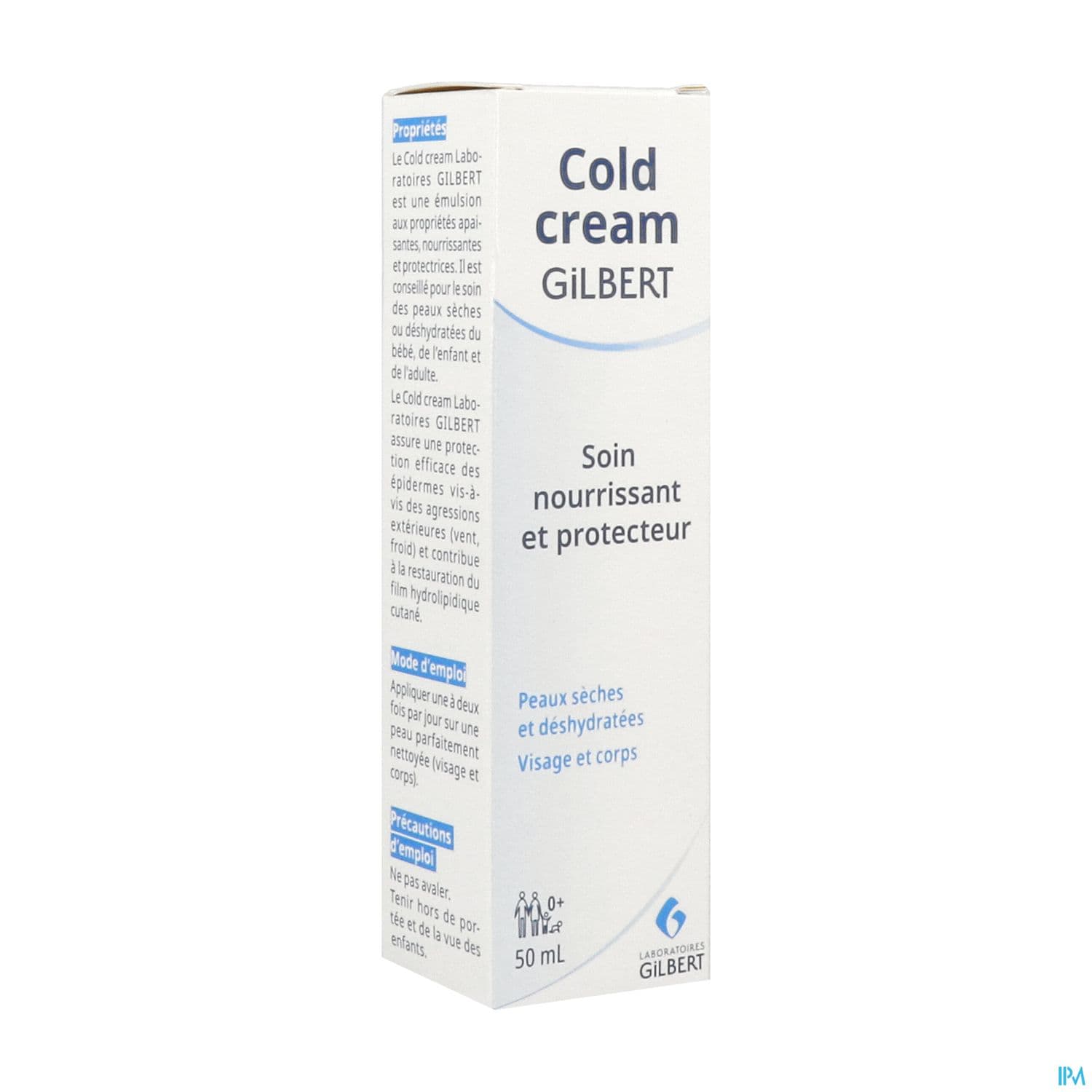 GILBERT COLD CREAM TUB 50ML — Pharmacie du Parc
