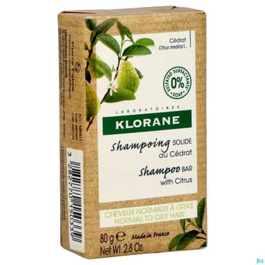 KLORANE SH SOLIDE CEDRAT 80G
