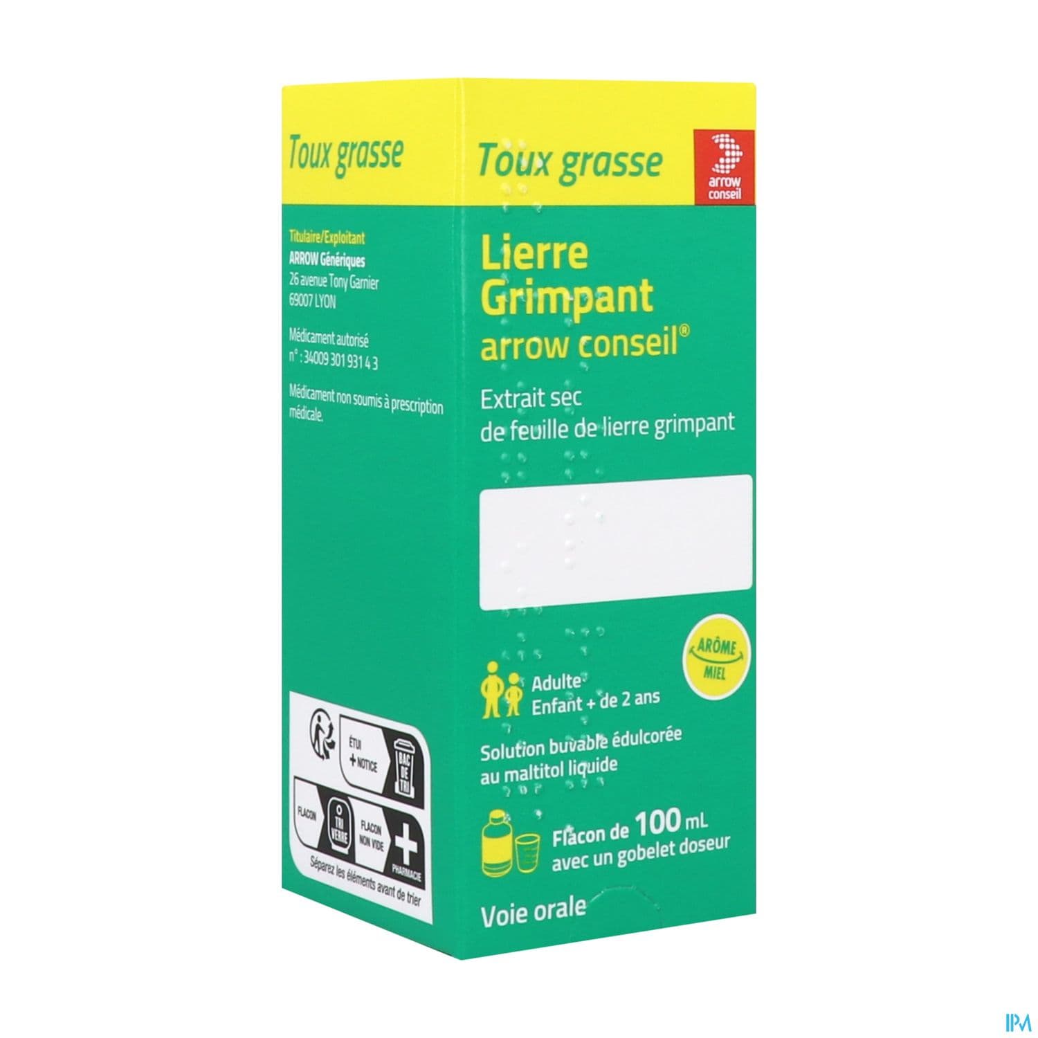 LIERRE GRIMPANT ARROW SOL BUV100ML — Pharmacie des Antes by Nexum