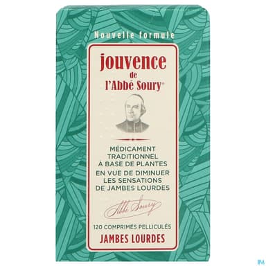 Abbe Soury Jouvence De l'abbe Soury Comprime 120