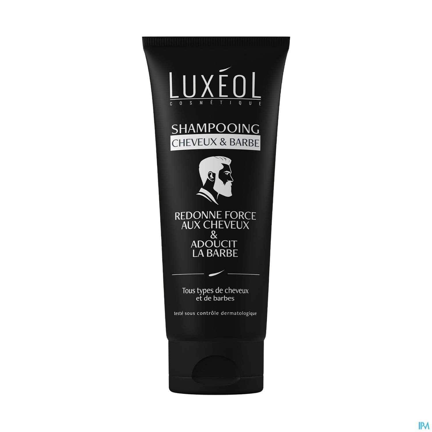 LUXEOL HOM SH CHEV BARBE 200ML