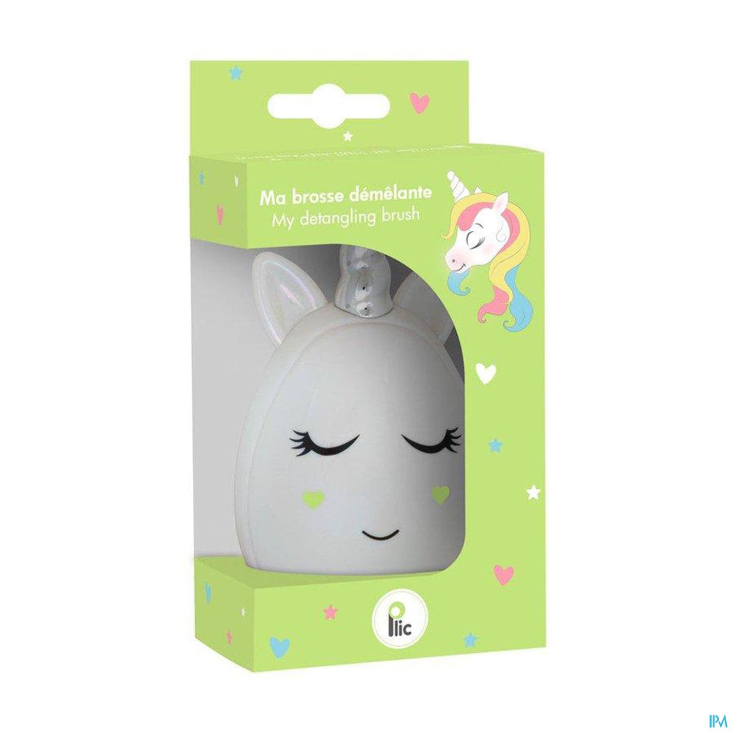 Plic Beauty Brosse Cheveux Licorne Bleue