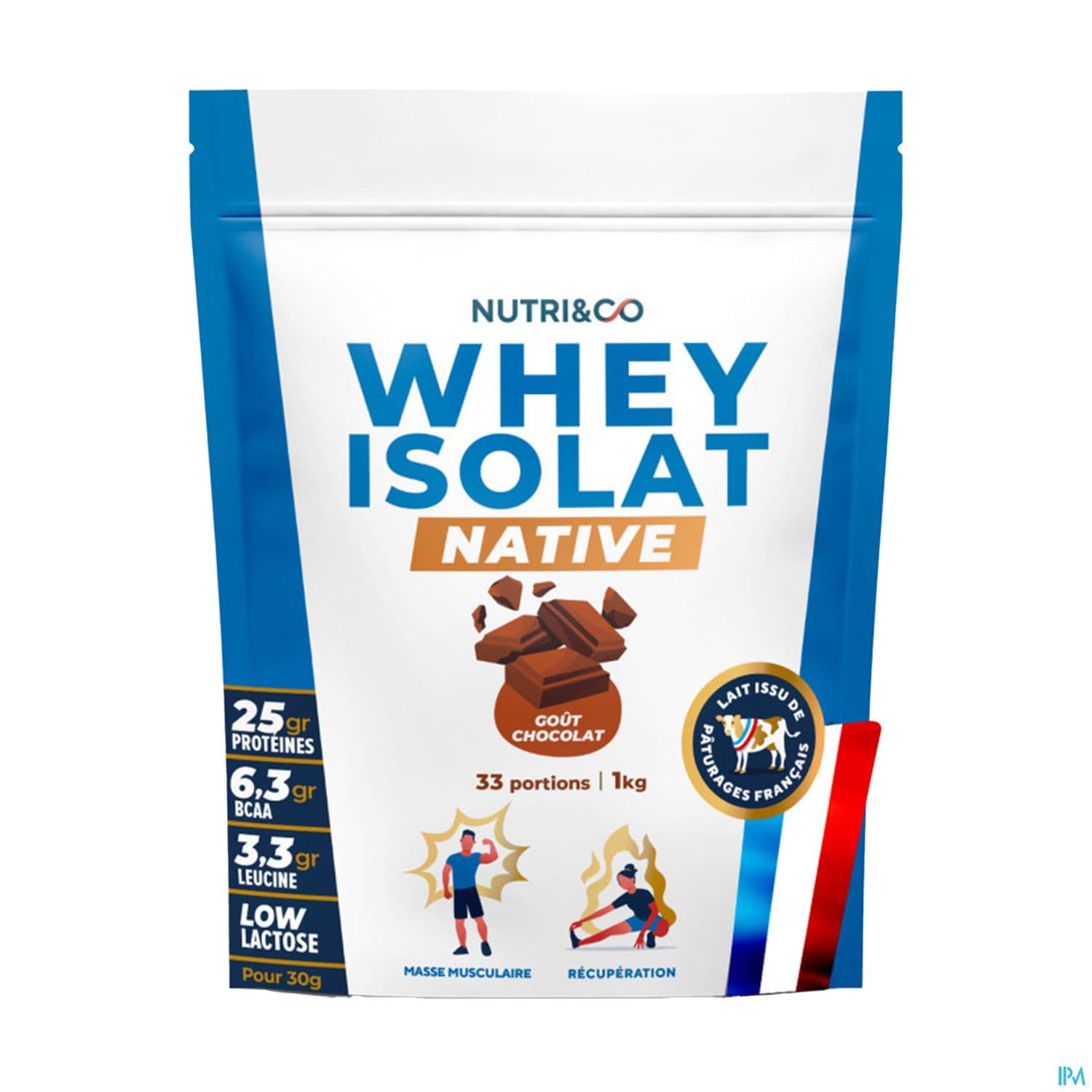 NUTRI&CO WHEY CHOCOLAT 1KG