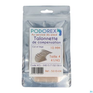 TALON PODOREX COMPENS10MM 41/43