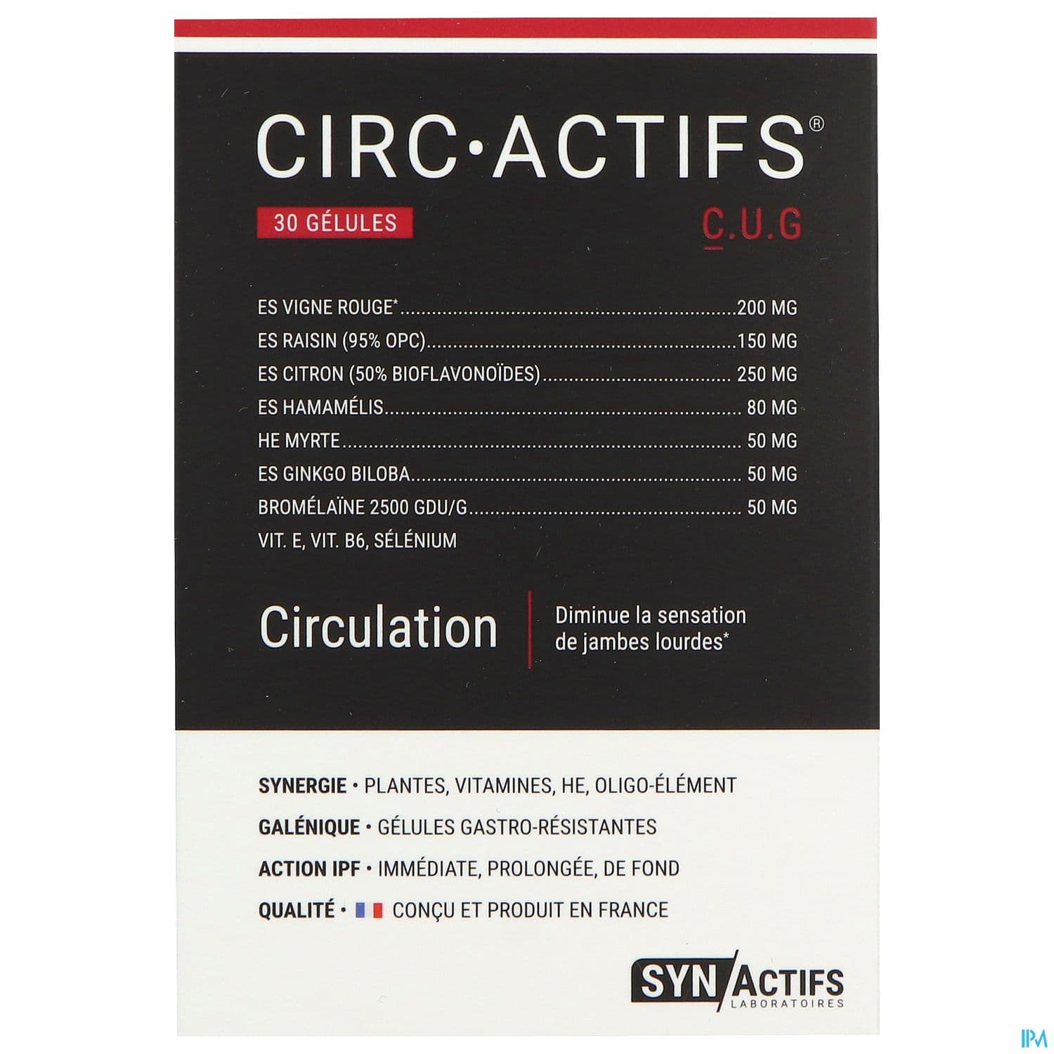 Synactifs Circ Actifs Gelule 30