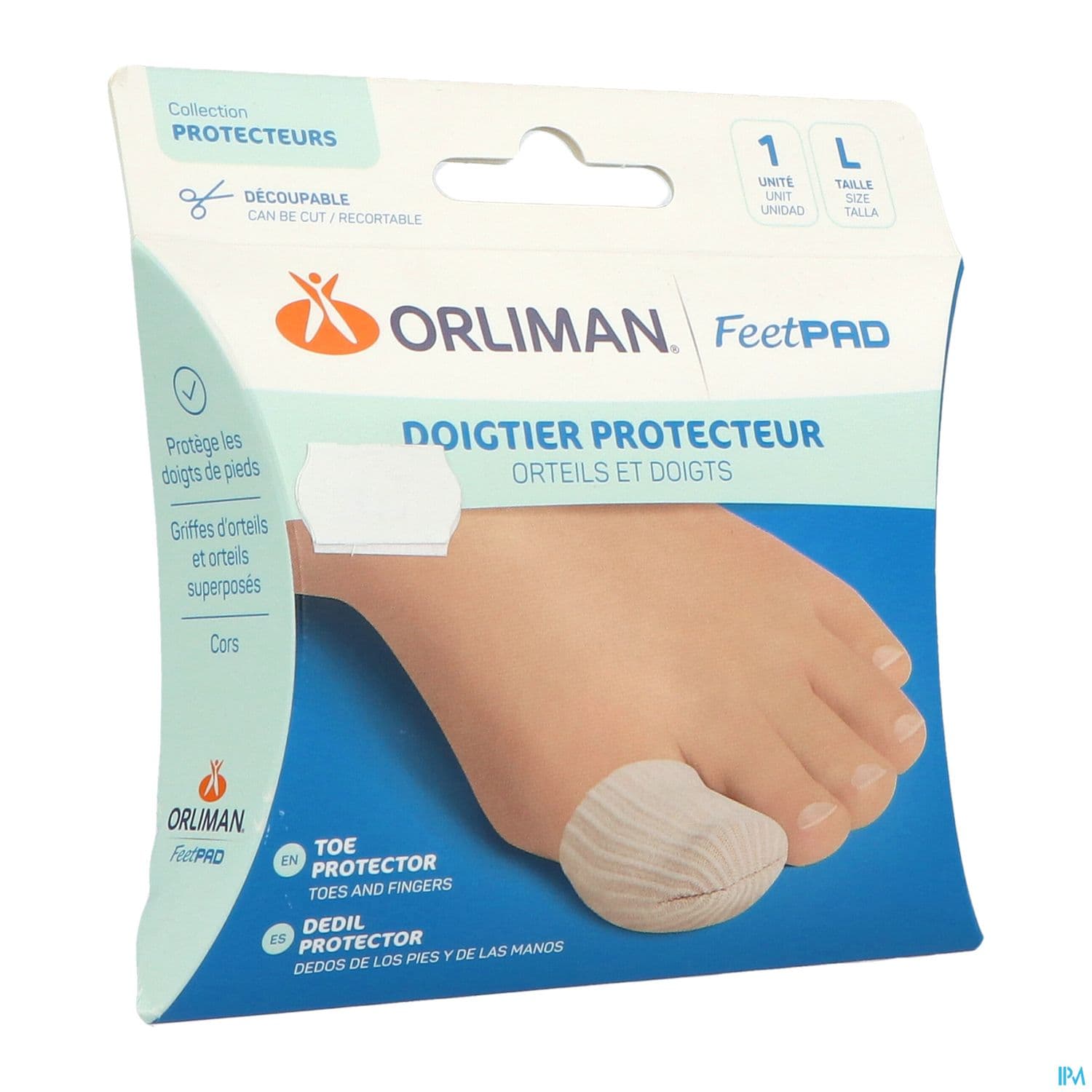 Orliman Feetpad Doigtier Protecteur Orteils Et Doigts Tl X1