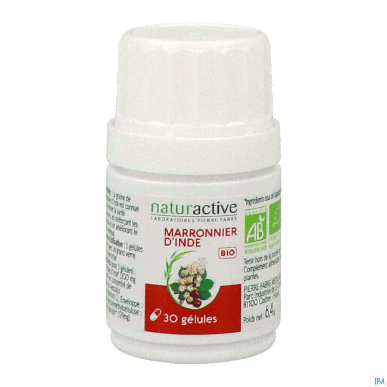 Naturactive Marronnier D'inde Bio Gelule 30