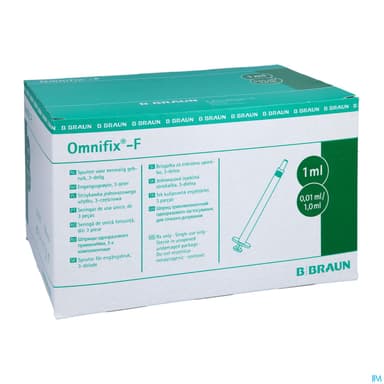 Omnifix Seringue Tuberculine Solo F 1ml