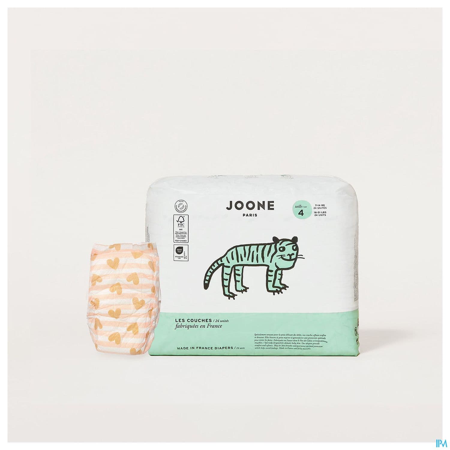 JOONE COUCHE BRIGITTE T1 2-4KG 30.