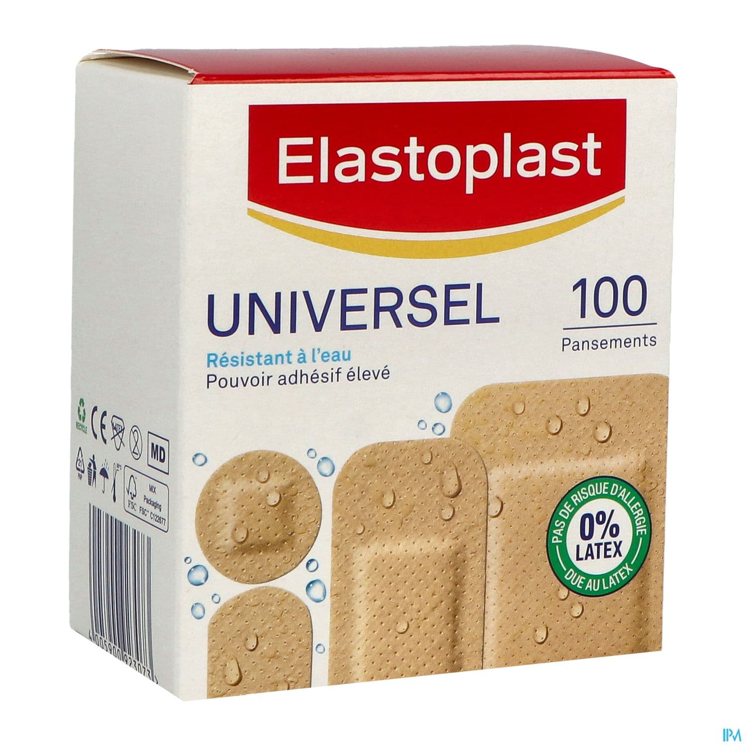 Elastoplast Universel Pansement 4 Formats 100