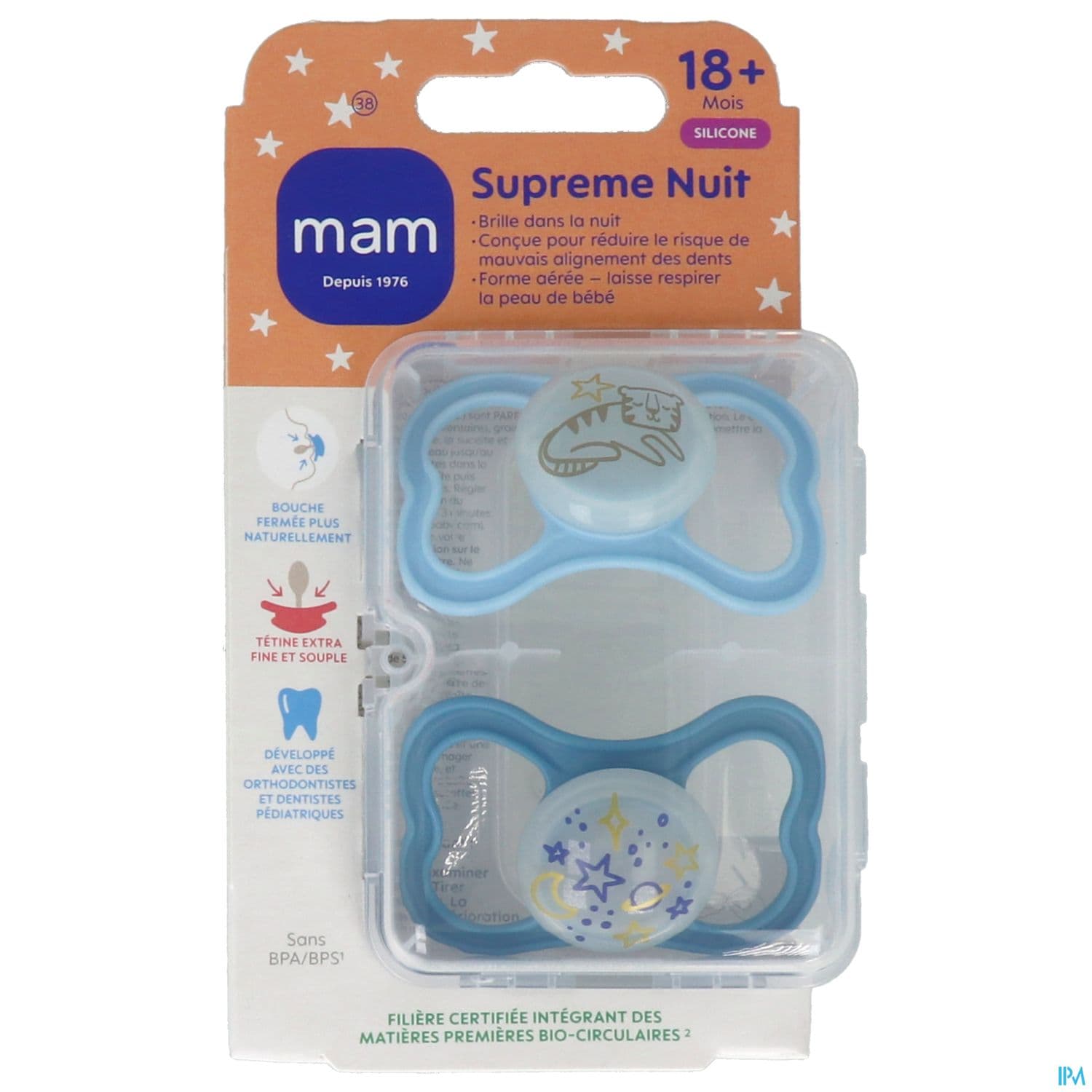 SUCET MAM SUPREME NUIT SIL 18+M X2