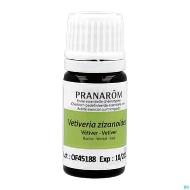 Pranarom Huile Essentielle Vetiver Racine 5ml