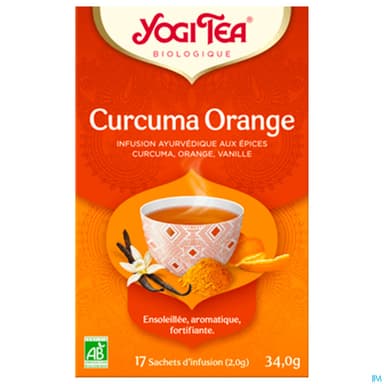 Yogi Tea Curcuma Orange Bio Infusette 2g 17