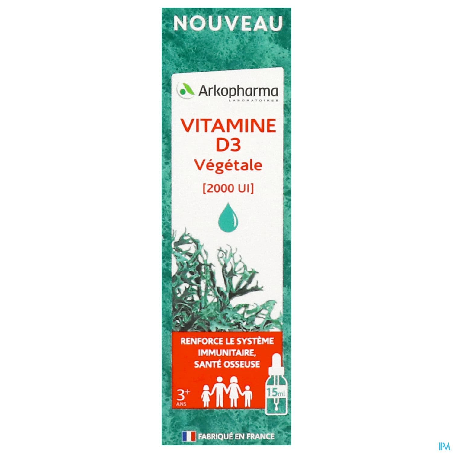 ARKOFL VIT D3 VEG 2000UI 15ML