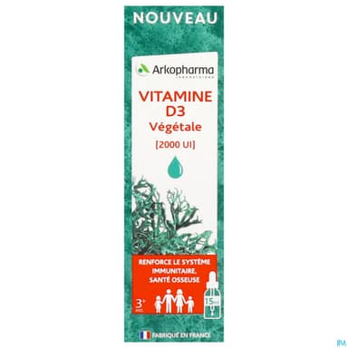 ARKOFL VIT D3 VEG 2000UI 15ML