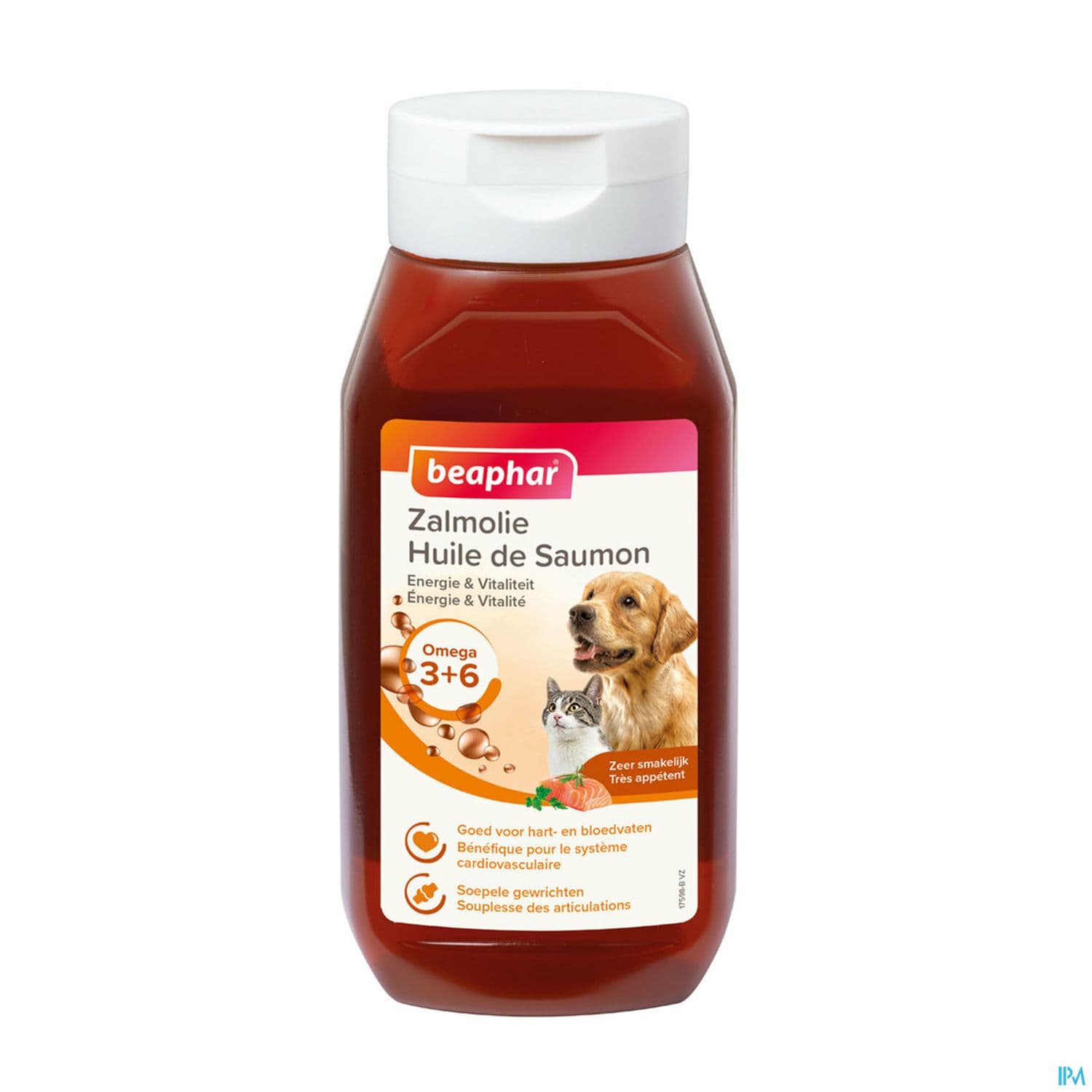 Beaphar Huile De Saumon Pour Chiens Chats 430ml