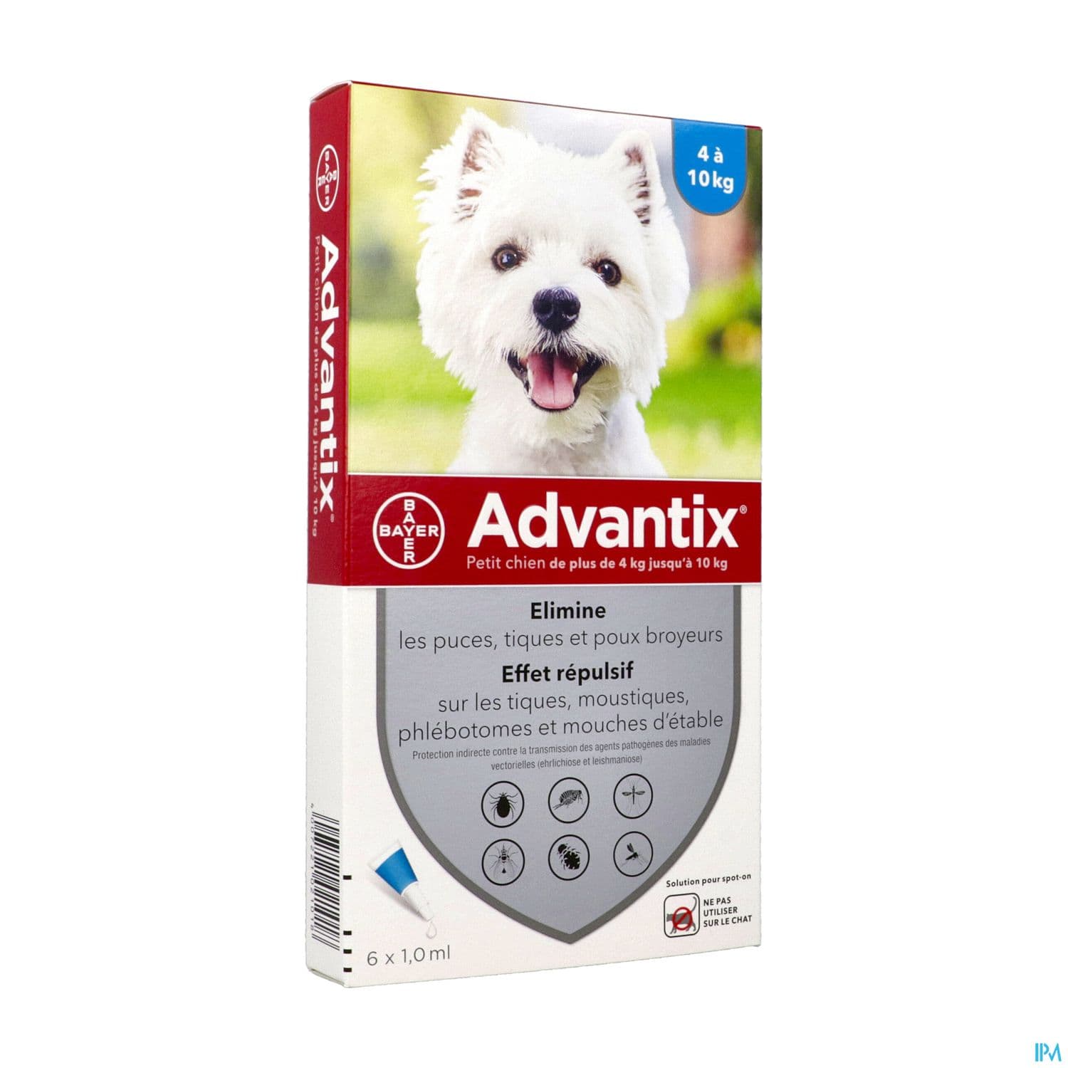 ADVANTIX PETIT CHIEN PIPET1ML6