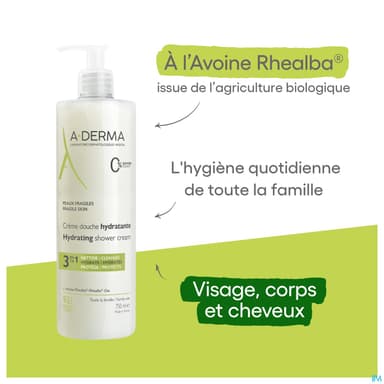 A-DERMA CR DCH HYDRATANTE 750ML