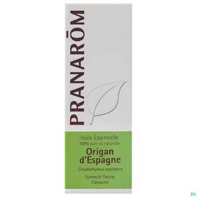 Pranarom Huile Essentielle Origan Espagne Sommite Fleurie 5ml