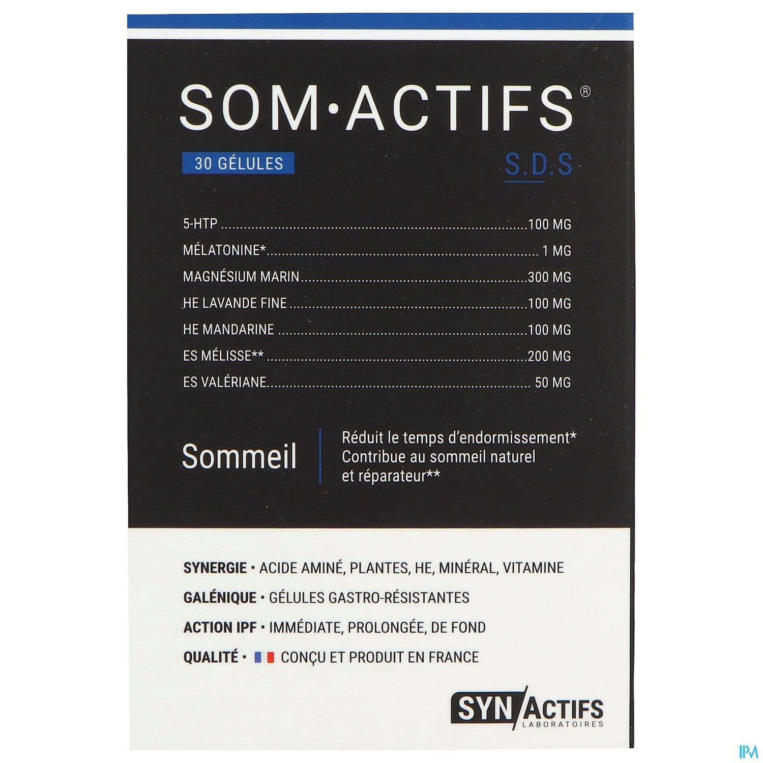 Synactifs Som Actifs Gelule 30